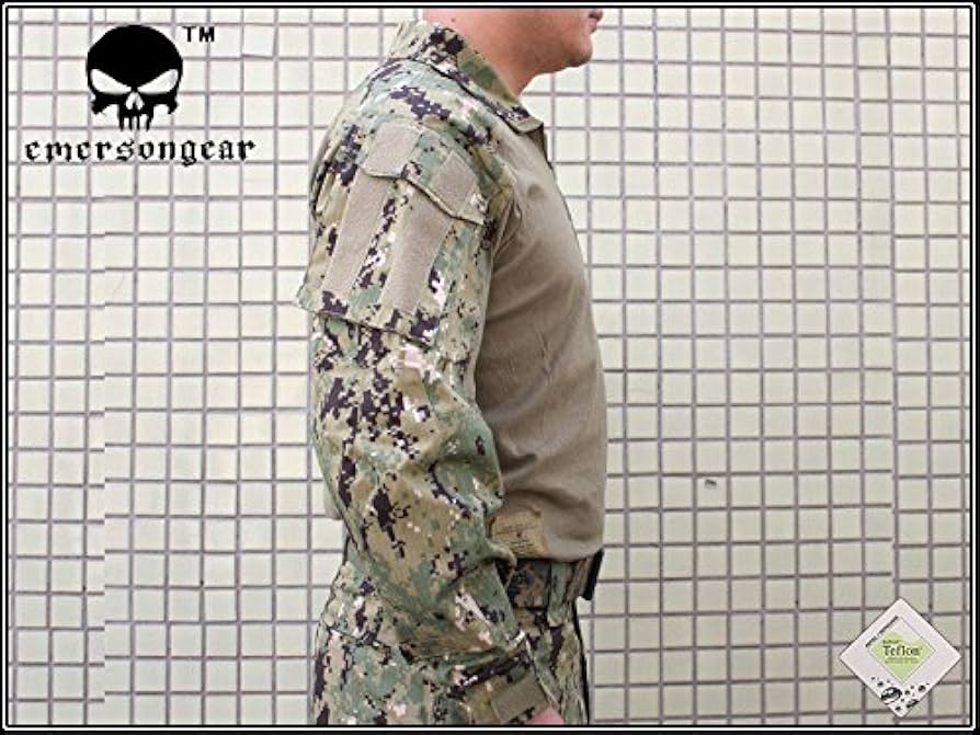 Amazon | EMERSON Cryeタイプ Gen3 G3 コンバット シャツ 迷彩服 S