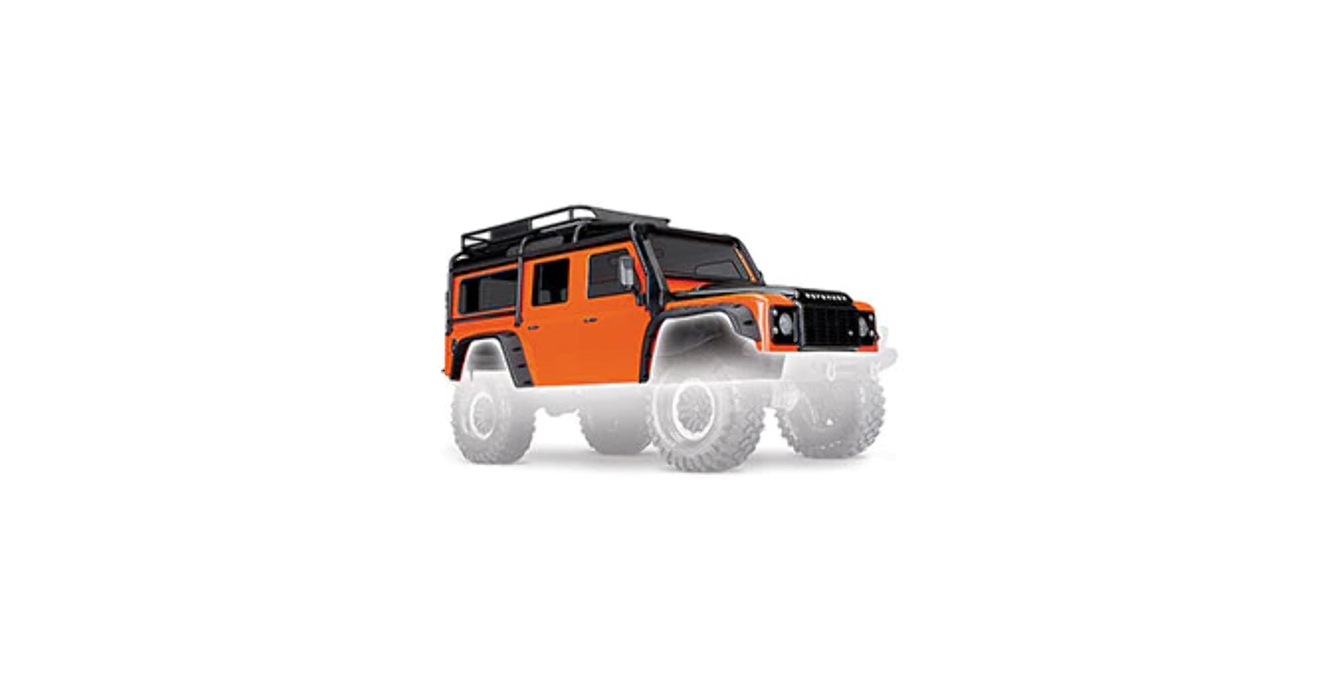 Amazon.com: Traxxas 8011A Land Rover Defender Body, Adventure