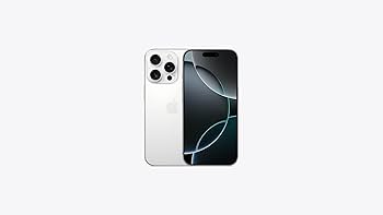 Amazon.com: Apple iPhone 16 Pro, US Version, 128GB, White Titanium