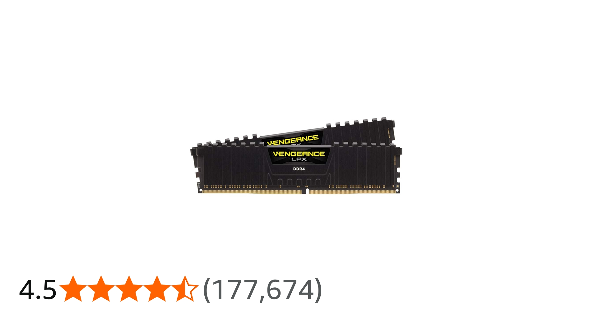 Amazon | CORSAIR DDR4 メモリモジュール VENGEANCE LPX Series