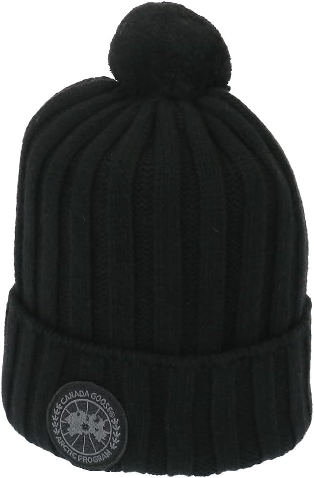 Amazon | [カナダグース] ニット帽 レディース ブラックレーベル BLACK