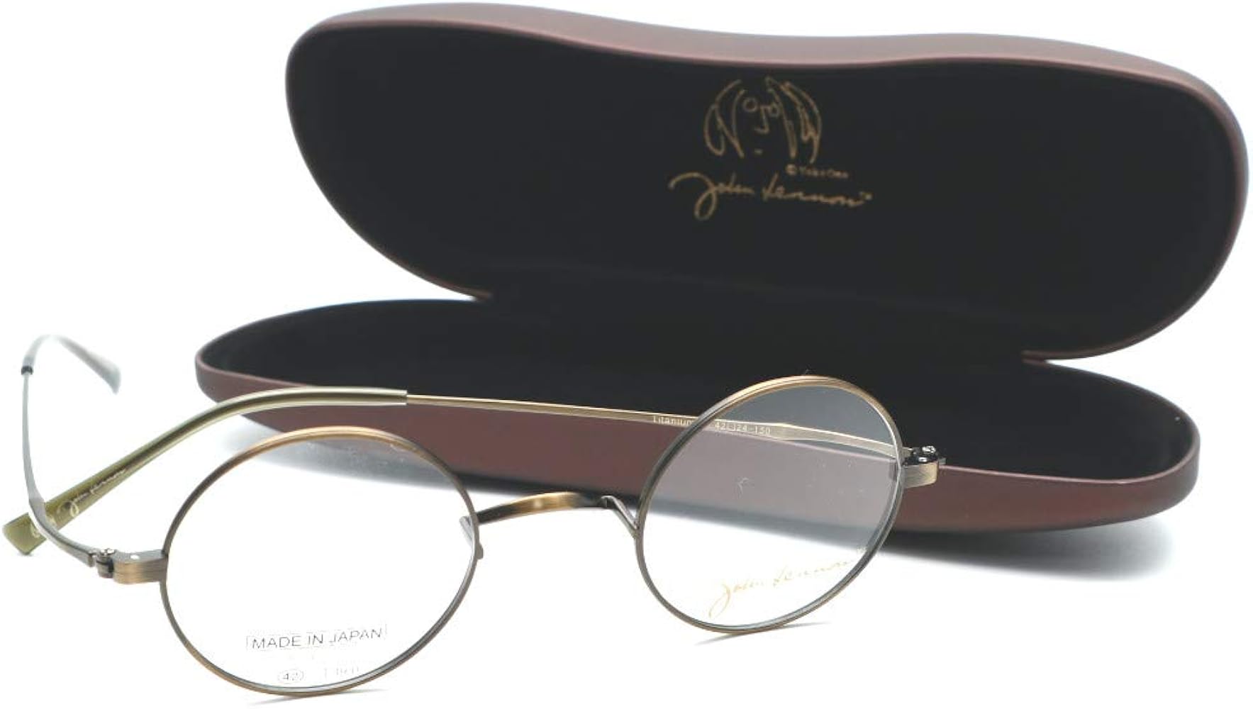 Amazon | 【john lennon】ジョンレノン JL-1086 col.3 メガネ 伊達