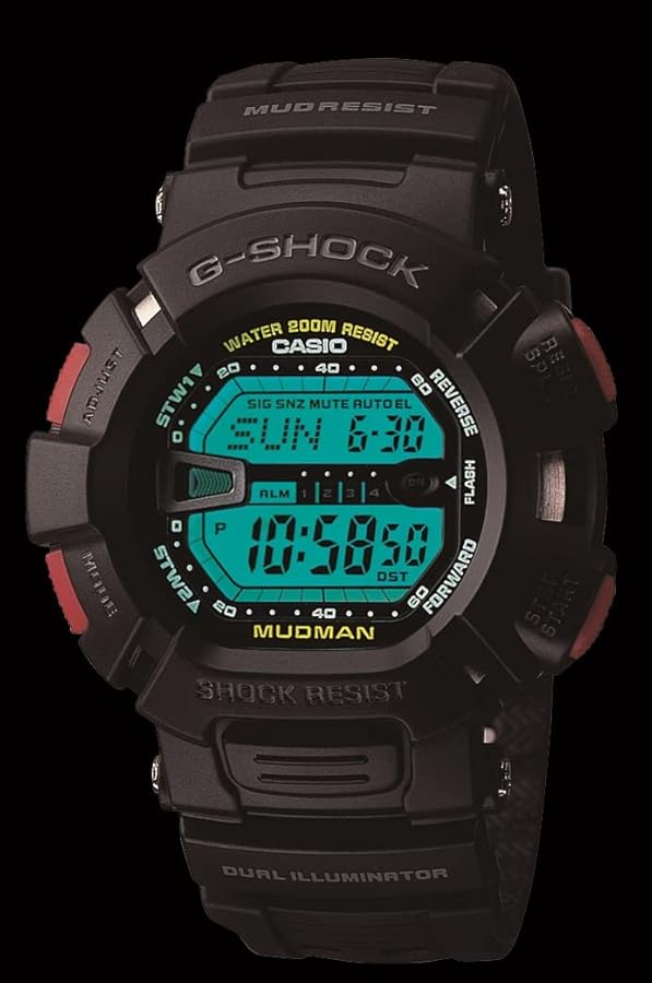 Casio Men's G9000-1V G-Shock Mudman Digital Sports Watch : Casio