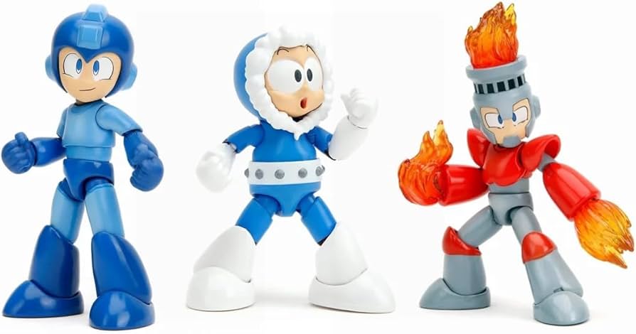 Amazon.co.jp: メガマン・アイスマン・ファイヤーマン 3体セット