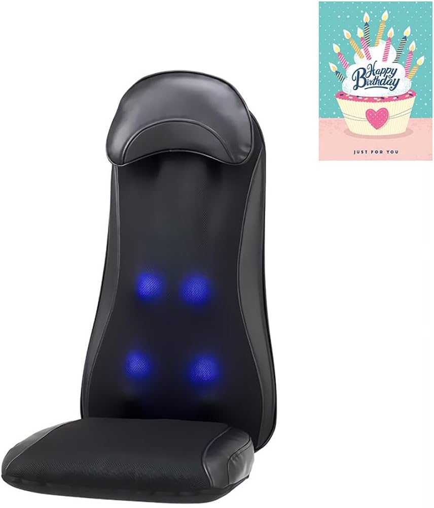 Amazon | ドクターエア 3Dマッサージシート MS-04 ブラック/ギフト