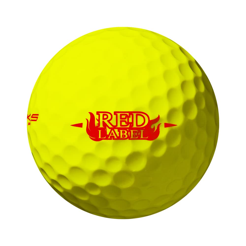 Amazon | ワークスゴルフ(WORKS GOLF) ゴルフボール 飛匠 レッドラベル