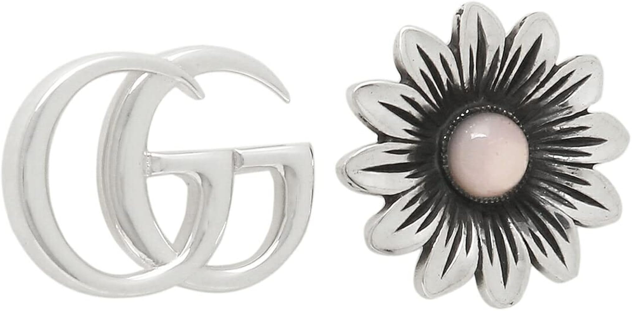Amazon.co.jp: [グッチ]アクセサリー ピアス ダブルG フラワー