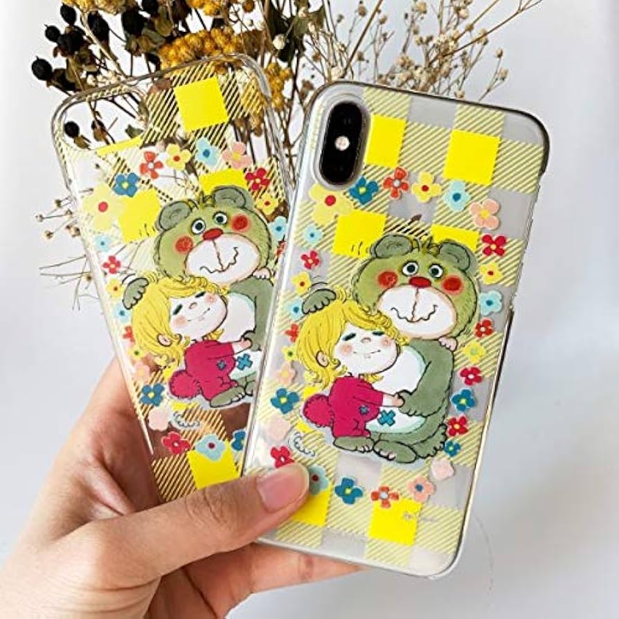 Amazon.co.jp: 水森亜土 あどちゃん iPhoneX/XS 対応 クリアケース