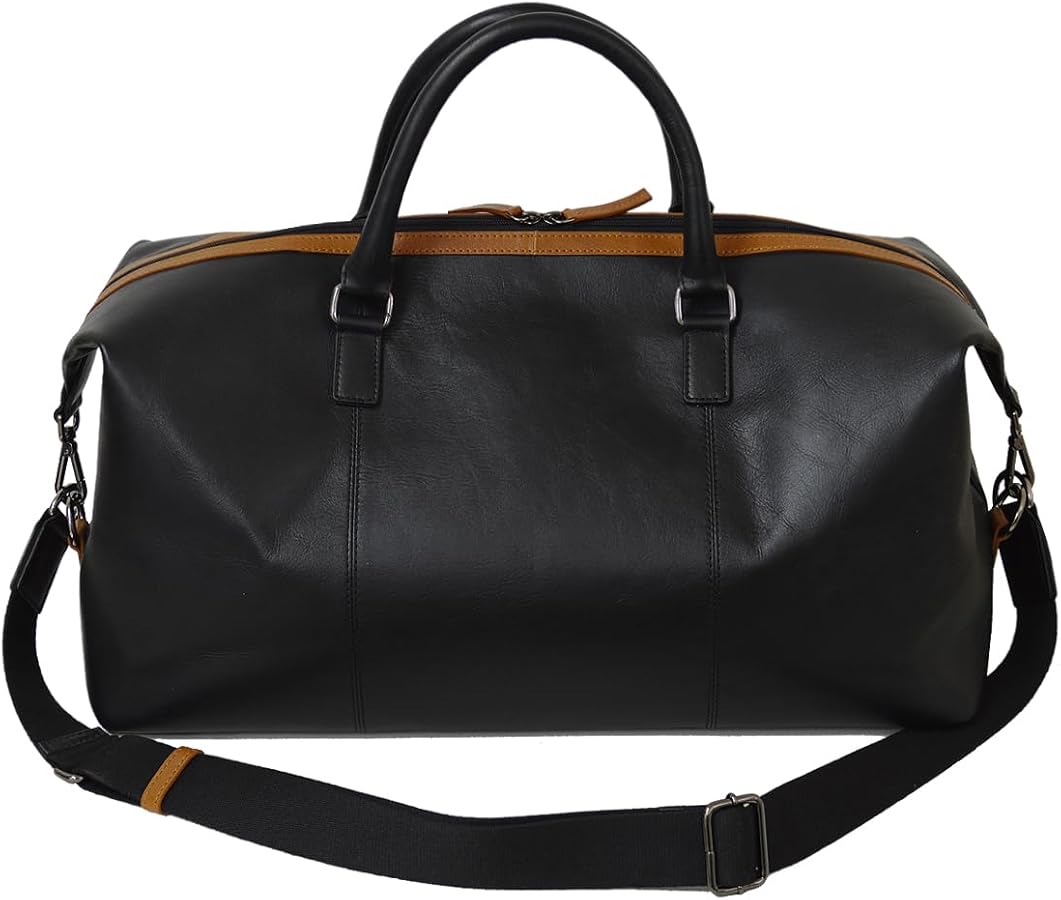 Amazon | ボストンバッグ メンズ レディース 旅行バッグ レザーバッグ
