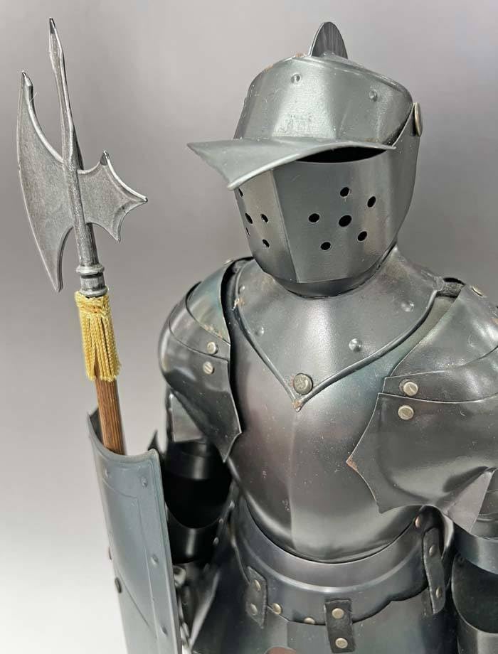 Amazon.co.jp: イタリア製プレートアーマーオブジェ 西洋甲冑 H55cm 1