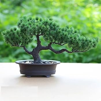Amazon｜SELECOCO フェイクグリーン フェイク盆栽 人工観葉植物 盆栽