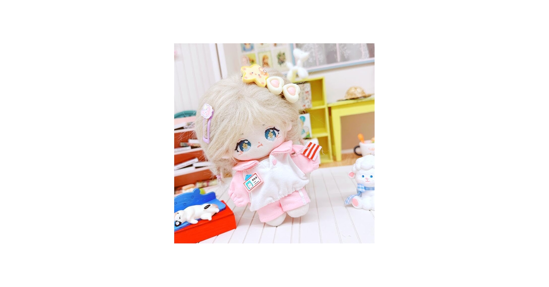 Amazon.co.jp: 10cm ぬいぐるみ服 10cm コットンドール服 3.97インチ