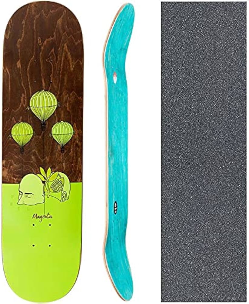 Amazon | マゼンタ MAGENTA スケートボード デッキ FEIL LANDSCAPE