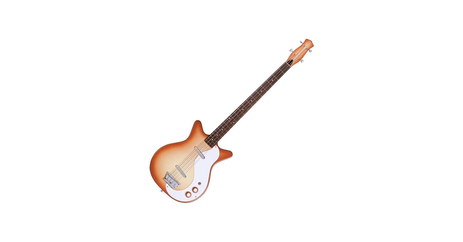 Amazon.com: Danelectro '59DC Long Scale Bass Guitar - Copper Burst