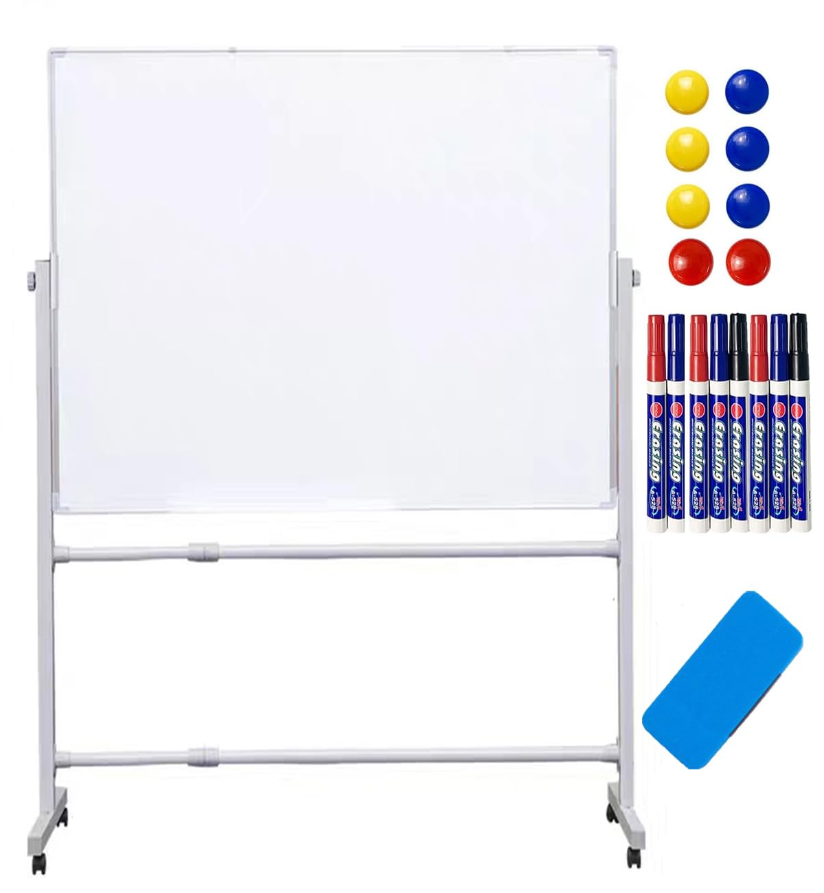 Amazon.co.jp: YinFENG ホワイトボード 脚付き 移動式ホワイトボード