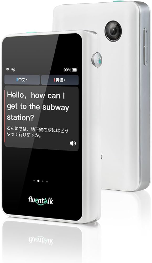 Amazon | Fluentalk by Timekettle T1mini 翻訳機 43言語対応96