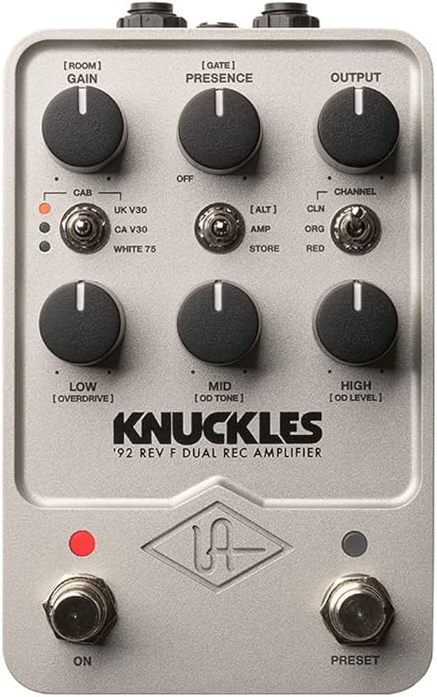 Amazon | UNIVERSAL AUDIO UAFX Knuckles UAFXシリーズ 6.5*9.2*14.1