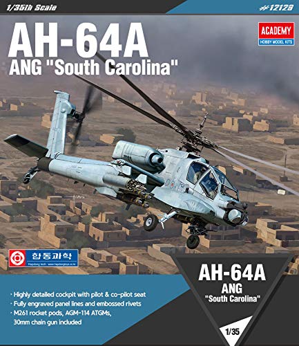 Amazon.com: Academy 1/35 US Army AH-64A Apache South Carolina ANG