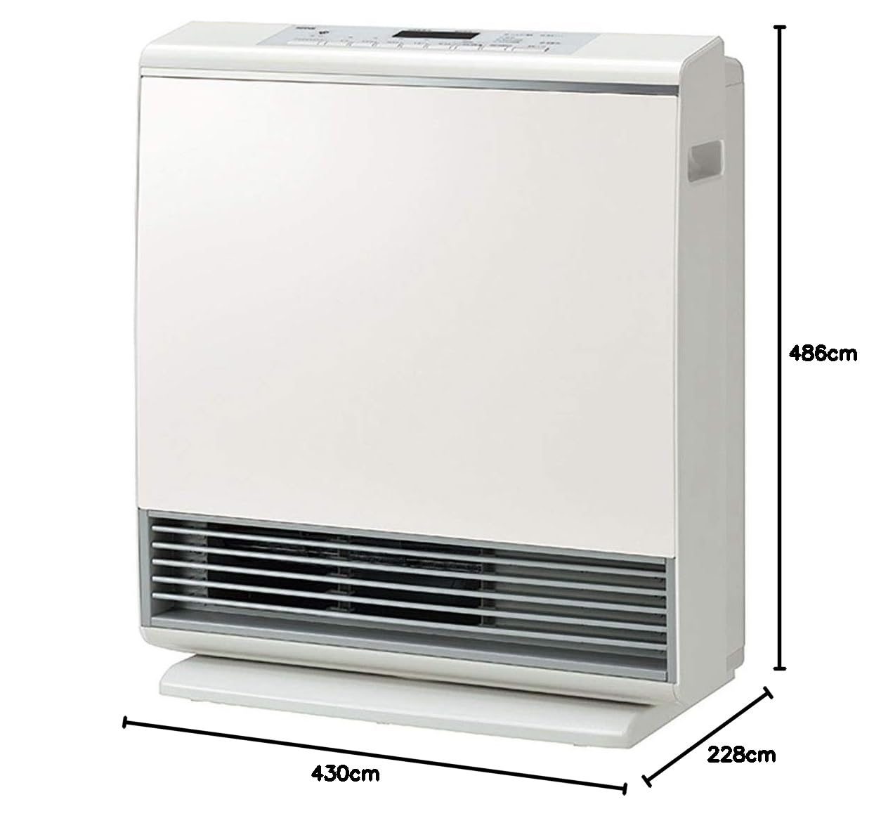 Amazon.co.jp: Rinnai Gas Fan Heater A-style RC-W4401NP-PW (Pearl