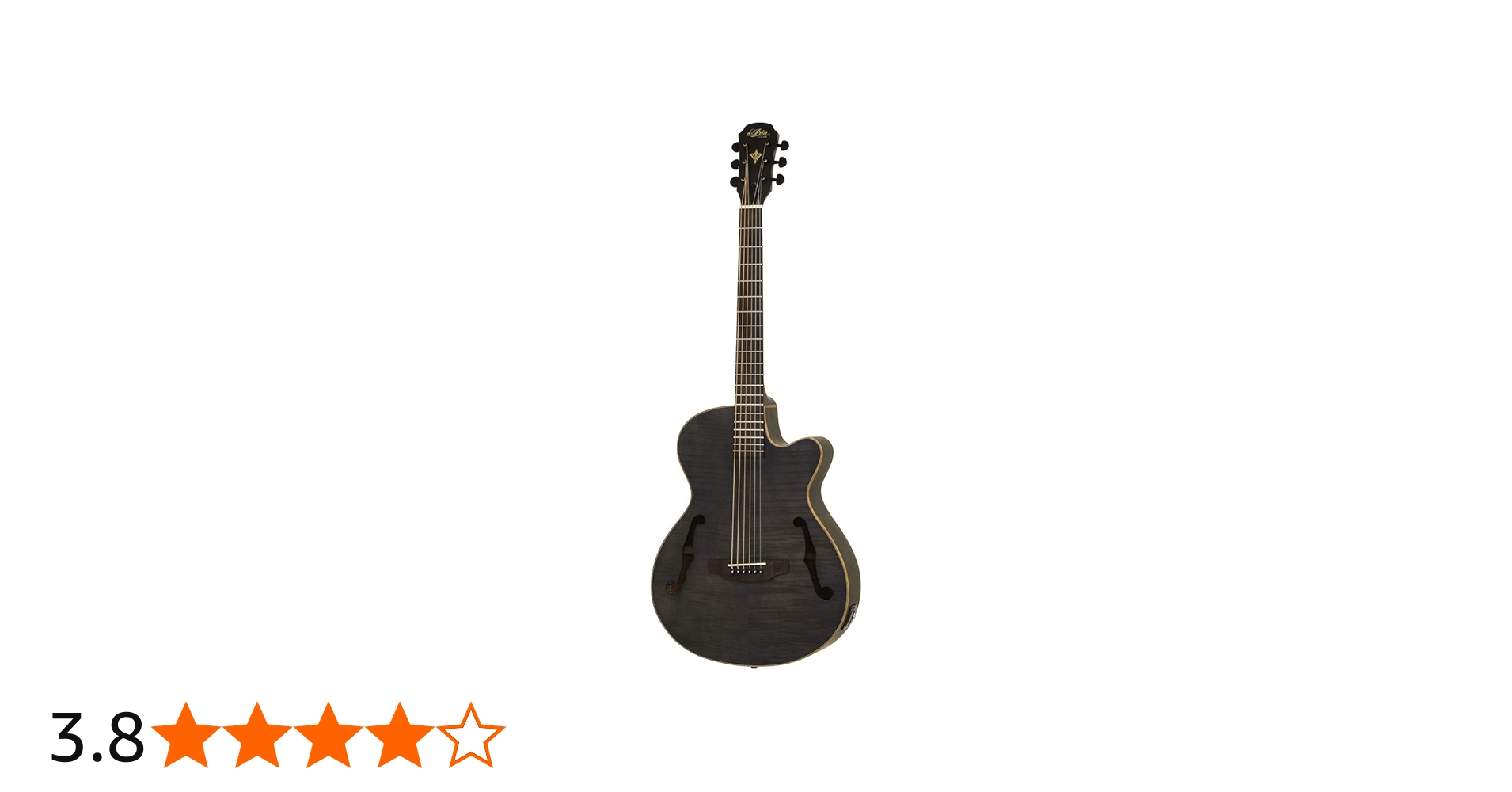 Amazon | ARIA FET-F2 Stain Black エレアコギター Fホール アリア