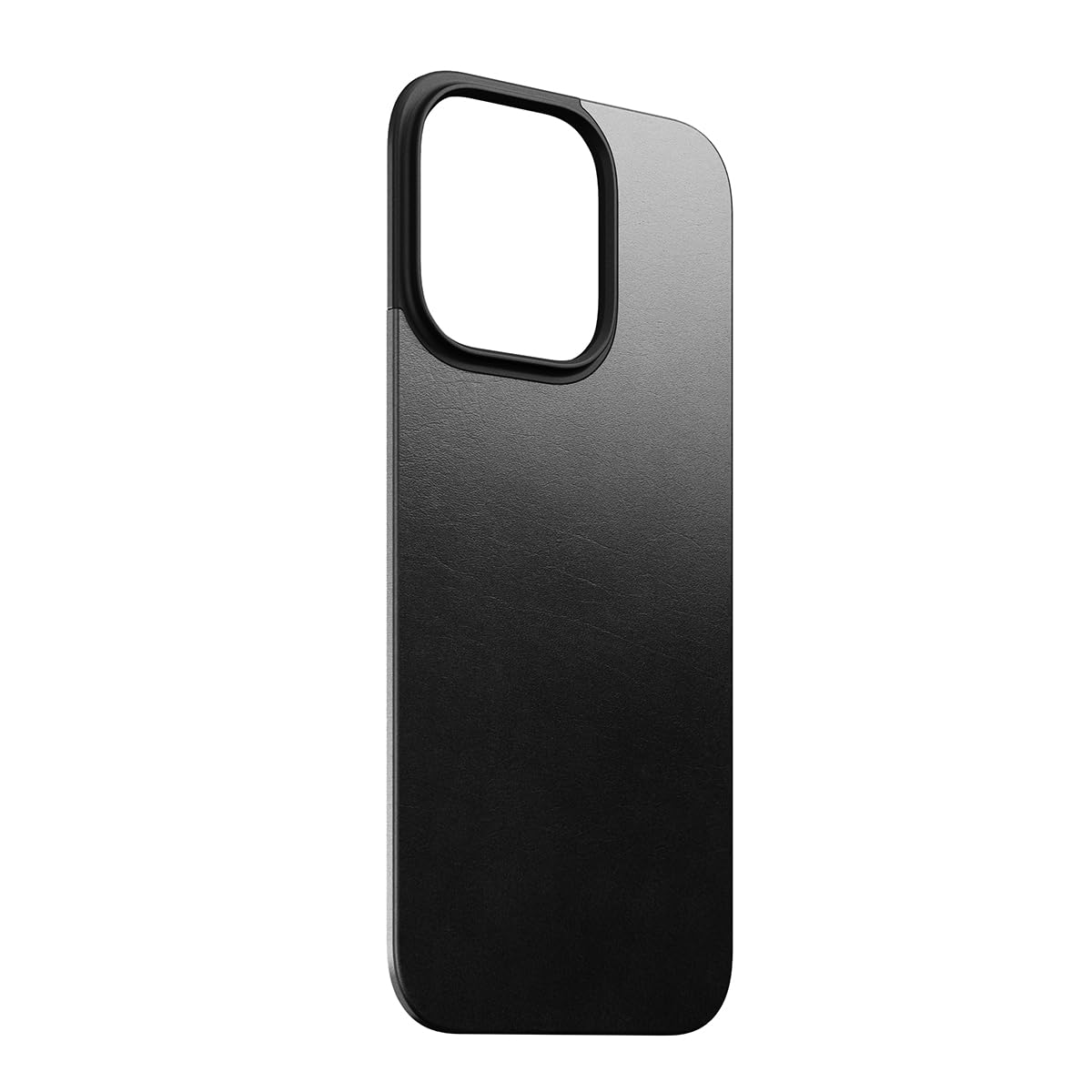 NOMAD - Magnetic Leather Back- iPhone 16 Pro Max | Black | Horween