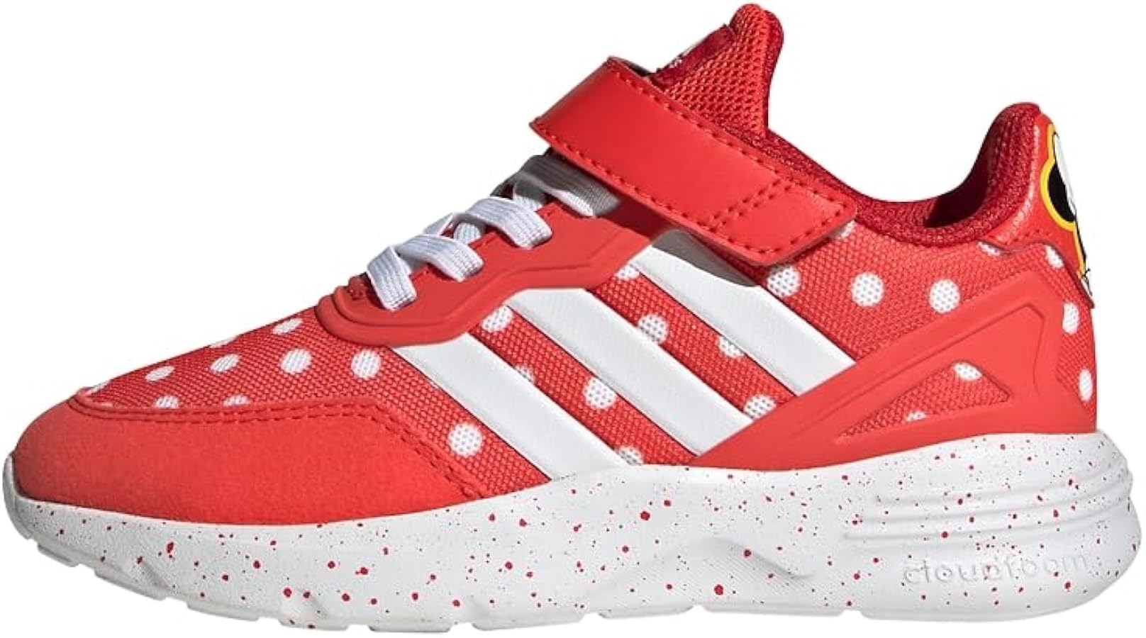 Amazon | [adidas] スニーカー キッズ NEBZED ミニー EL 男の子 女の子
