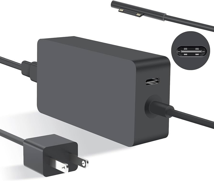 Amazon.co.jp: Surface 充電器 65W + PD 20W USB-C 急速充電