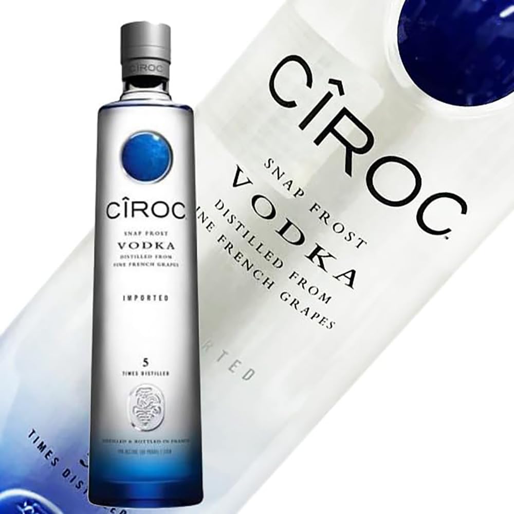 Amazon.co.jp: CIROC シロック ウォッカ 1000ml 40% [並行輸入品