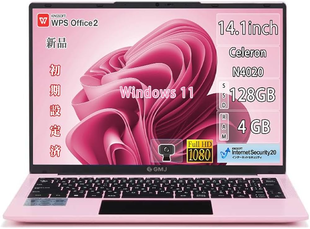 Amazon.co.jp: GM-JAPAN Laptop with Windows 11 Office, 14.1 Inch