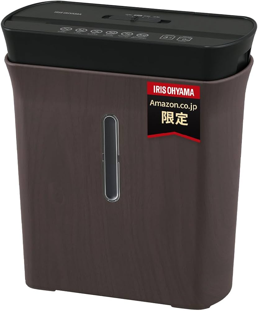 Amazon | 【Amazon.co.jp限定】アイリスオーヤマ シュレッダー 家庭用
