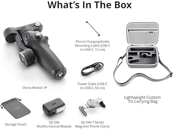Amazon.co.jp: DJI Osmo Mobile 7P ジンバル、多機能モジュール、第7