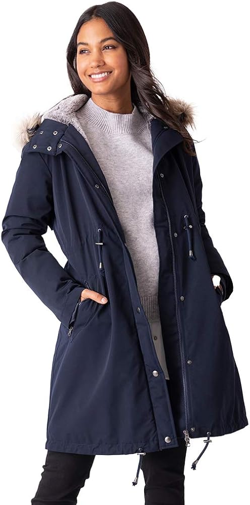 Amazon.co.jp: [セラフィン] コート 抱っこ紐対応マタニティコート