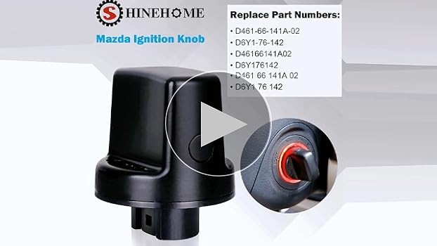 Ignition Key Knob Push Turn Switch Key Ignition Knob Set for Speed