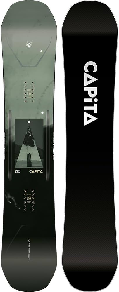 Amazon.com : CAPiTA SuperDOA Snowboard, 156cm : Sports & Outdoors