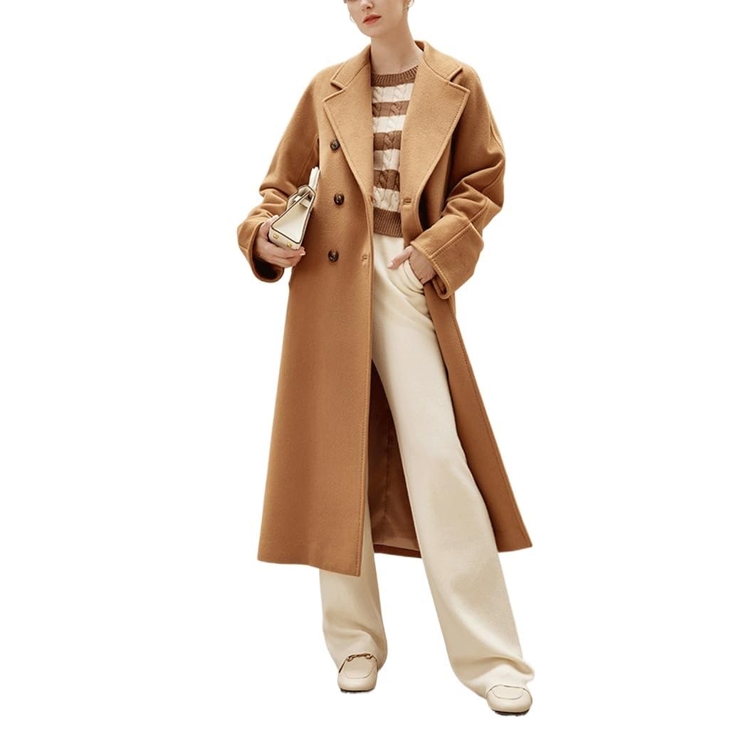 Amazon.com: ZUIAI High-end Camel-Colored Double-Faced Cashmere