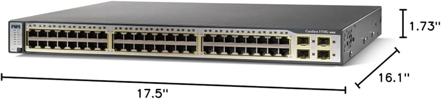 Amazon.com: Cisco WS-C3750G-48TS-S Catalyst 3750G-48TS SMI 48 Port