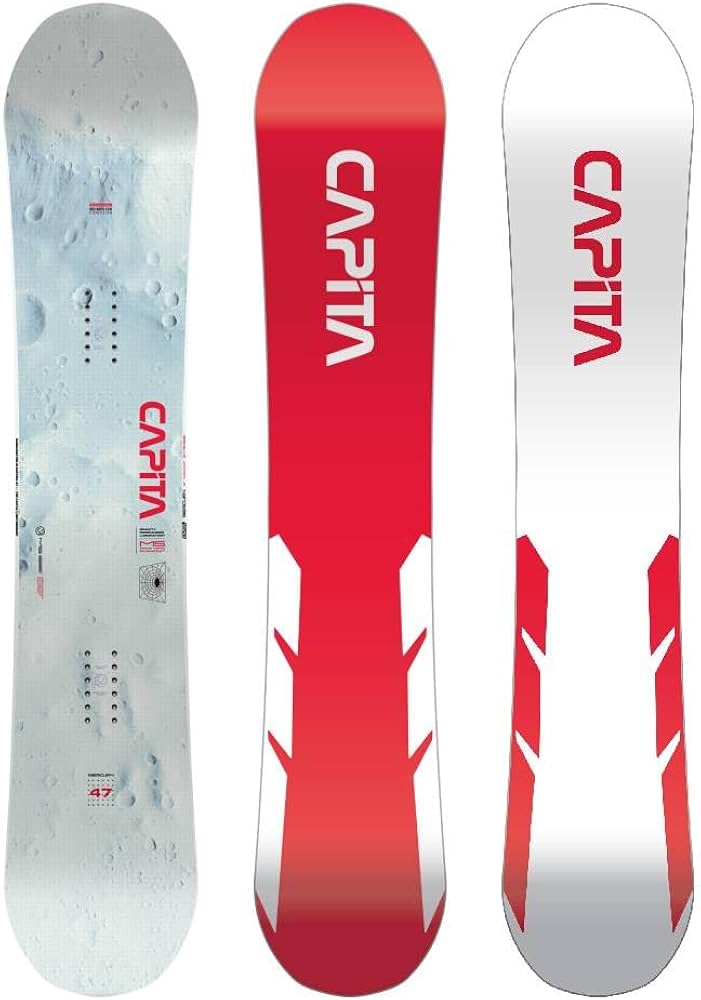 Amazon.com : CAPiTA Mercury Mens Snowboard, 147 : Sports & Outdoors