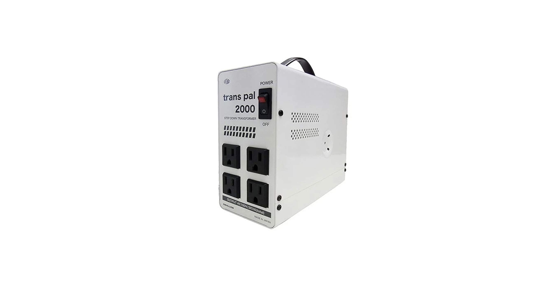 Amazon | [スワロー電機] PAL-2000IP 海外用 2000W 変圧器 [AC240V