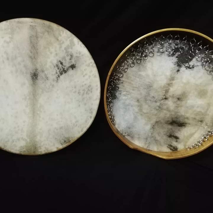 Amazon.co.jp: Iranian Duff ペルシャ Daf Def ドラム 打楽器 ラウンド