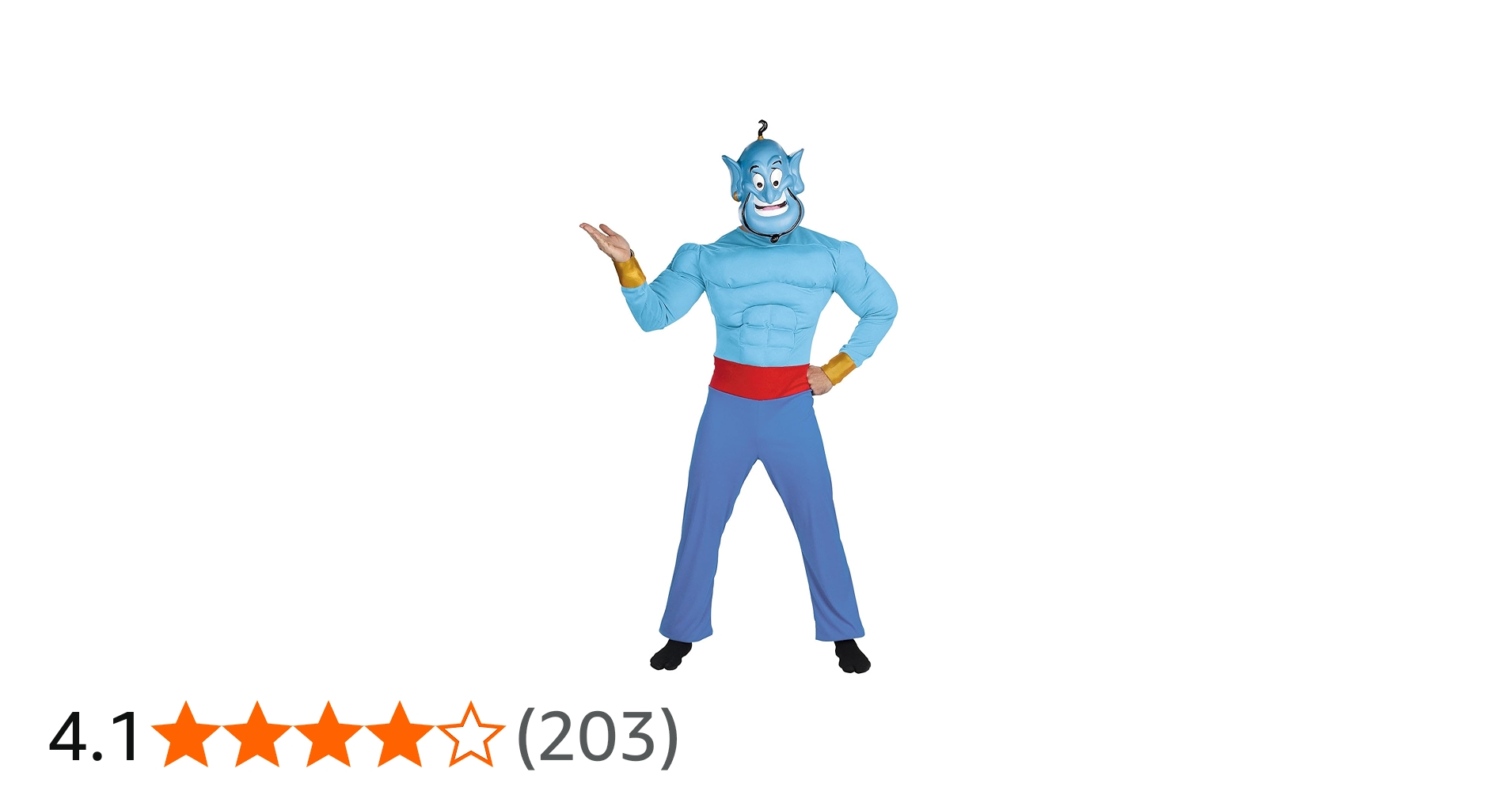 Amazon.co.jp: ディズニー アラジン:ジーニー/Genie Muscle Adult : ホビー