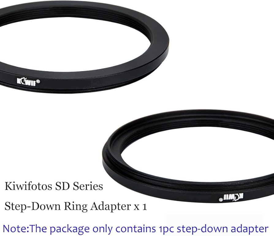 Amazon.com : Kiwifotos 67mm-58mm Step-Down Adapter Ring for Lenses