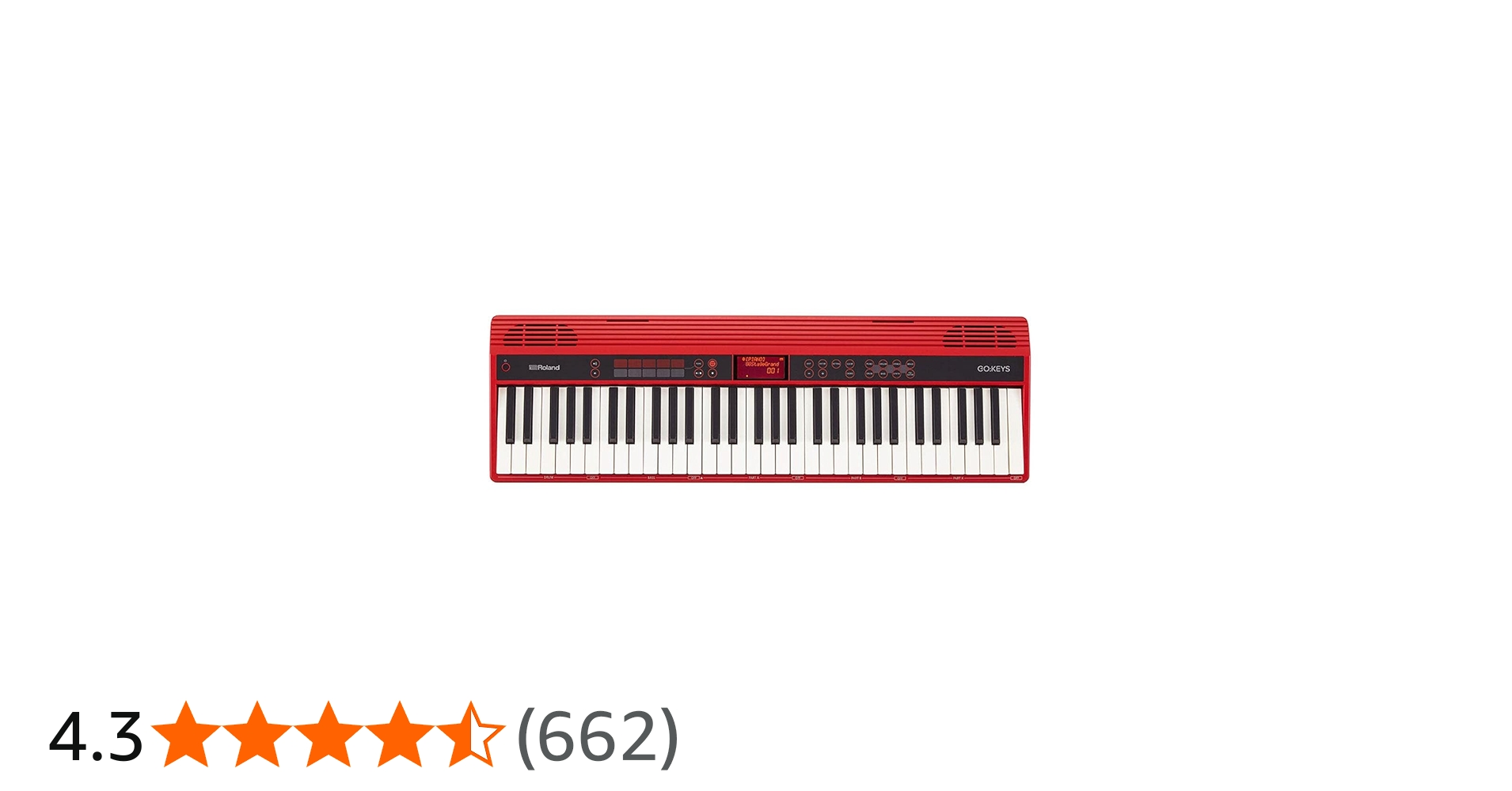 Roland GO61K Keys Music Creation Keyboard- Red : Amazon.ca