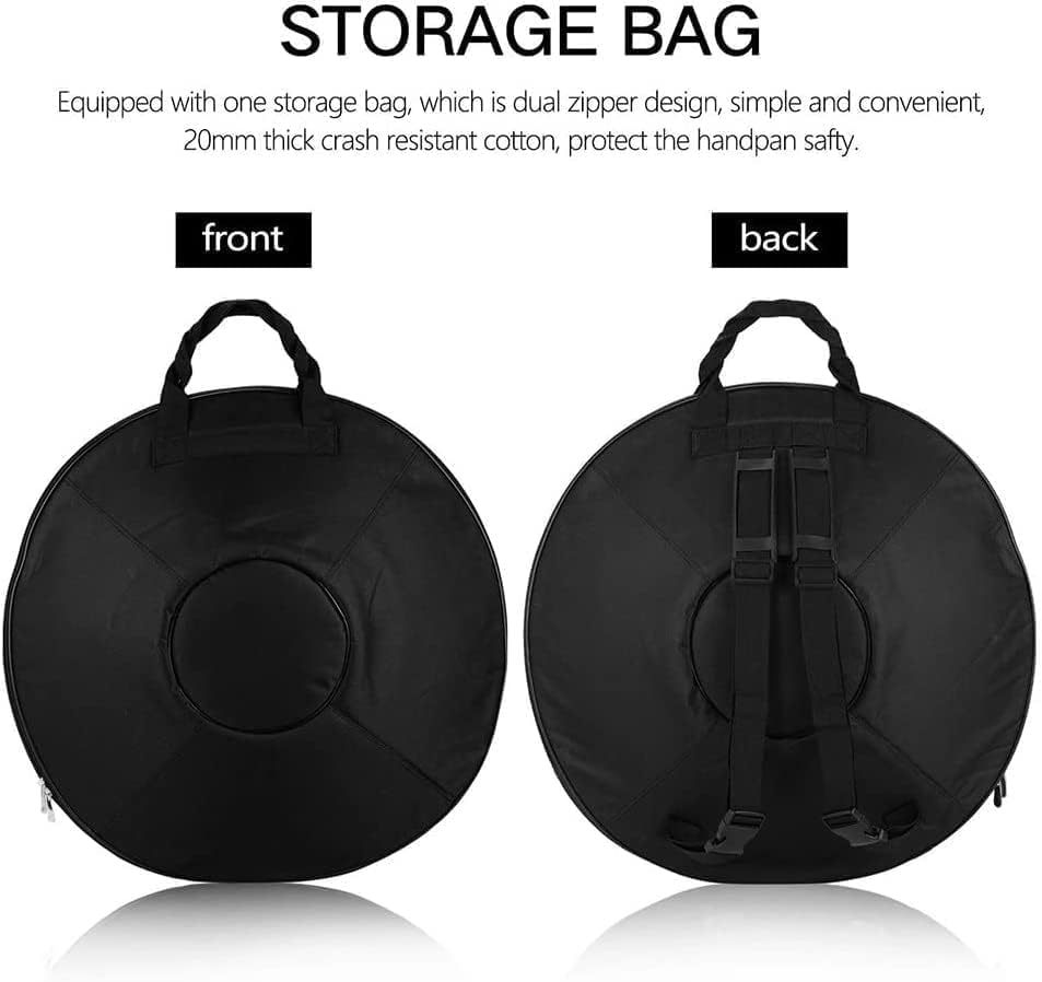 Amazon.co.jp: 22インチハンドパンスチールドラム、楽器、ニ短調9/10