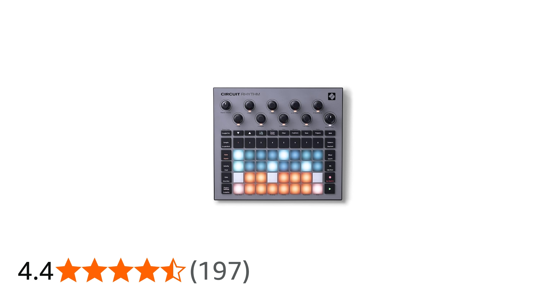 Amazon | Novation CIRCUIT RHYTHM サンプラー シーケンサー