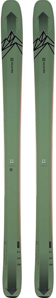 Amazon | Salomon QST 106 スキー メンズ サイズ 167cm オイルグリーン