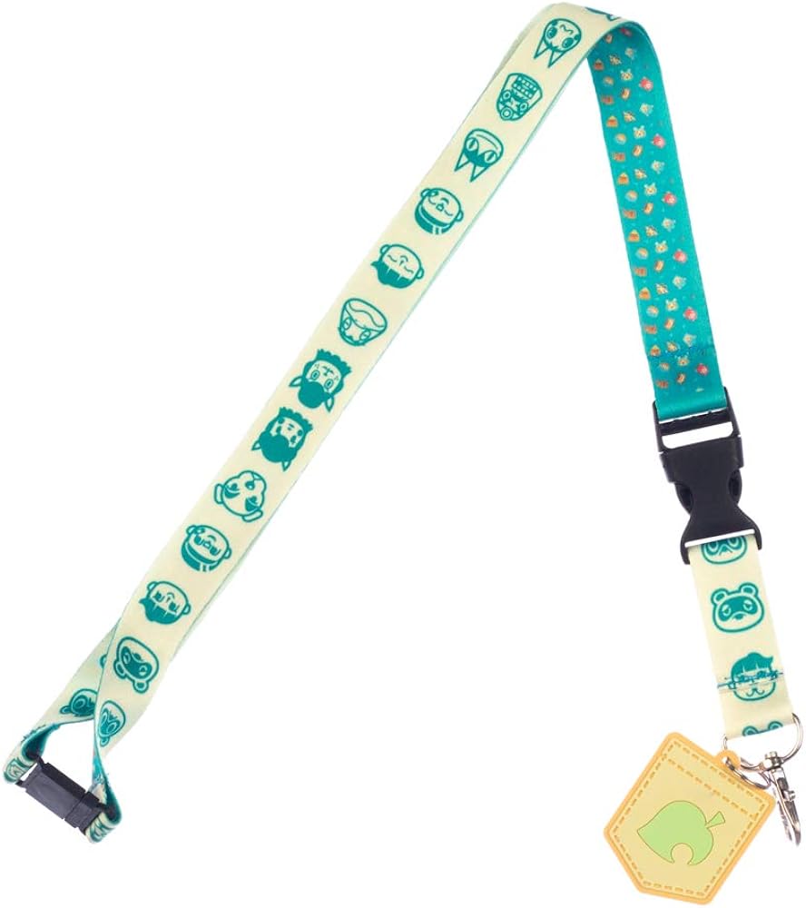 Amazon.co.jp: どうぶつの森 ネックストラップ キーチェーン付き