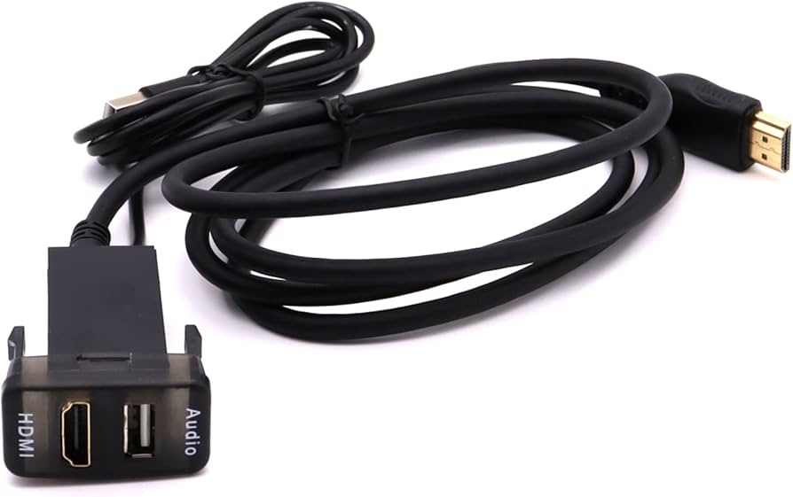 Amazon.com: MOTONG Toyota Vigo Car USB Audio Port with HDMI Socket