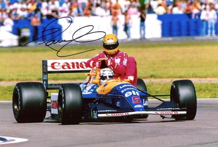 Amazon.co.jp: ナイジェルマンセル ウィリアムズ 直筆サインフォト写真