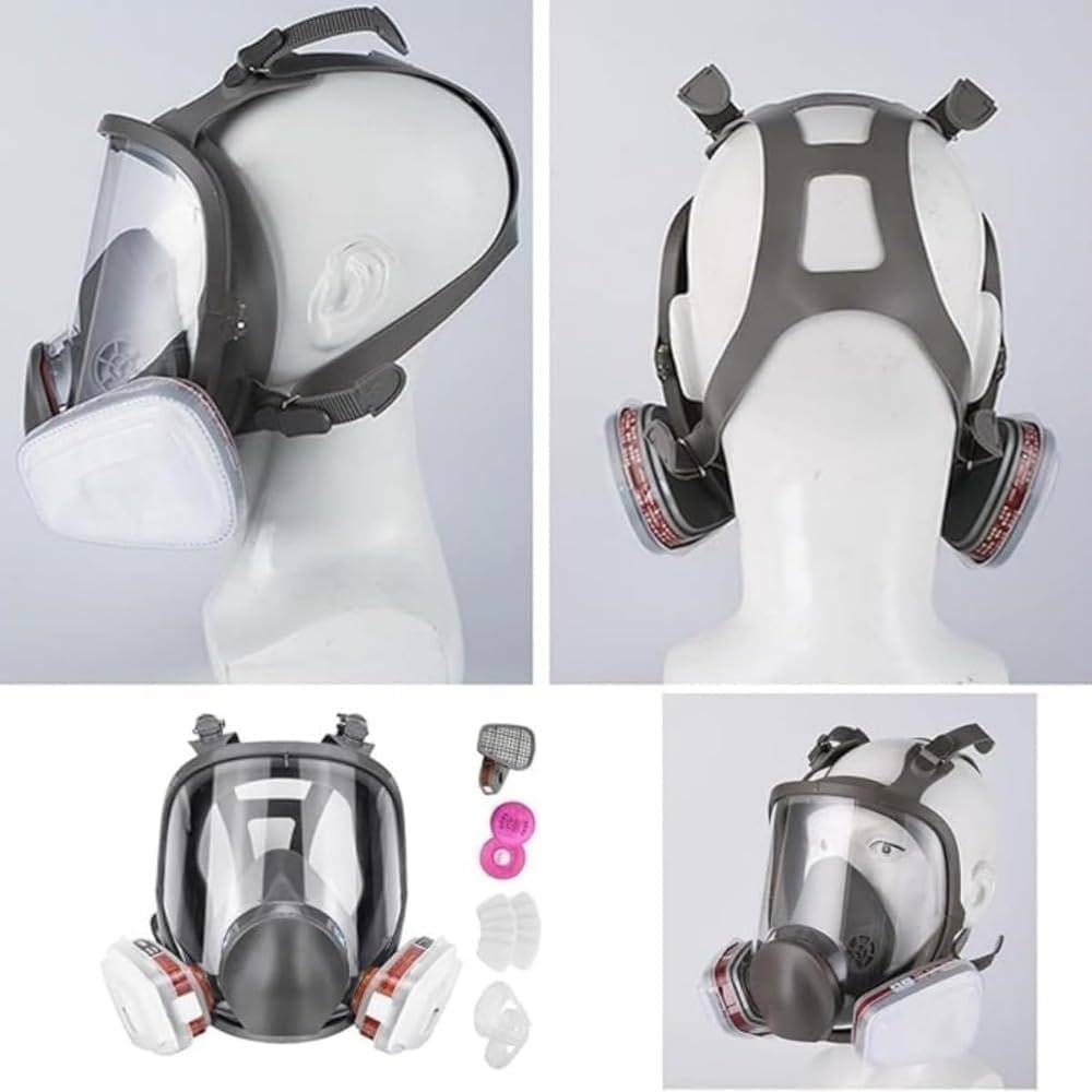 Amazon.co.jp: GEBYUI 全顔マスク フィルター付き再利用可能 木工