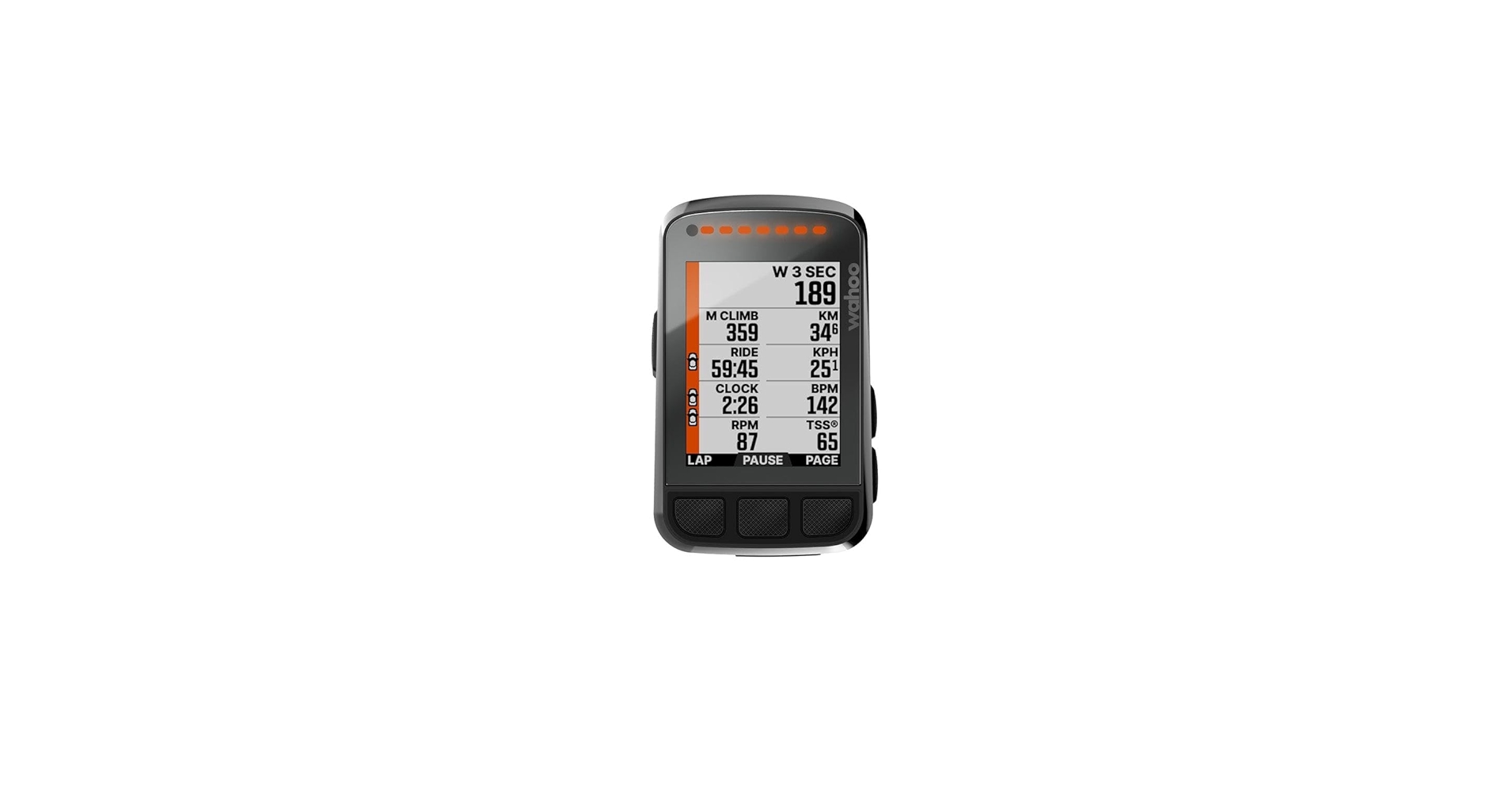 Amazon.com : Wahoo ELEMNT Bolt GPS Cycling/Bike Computer,Black